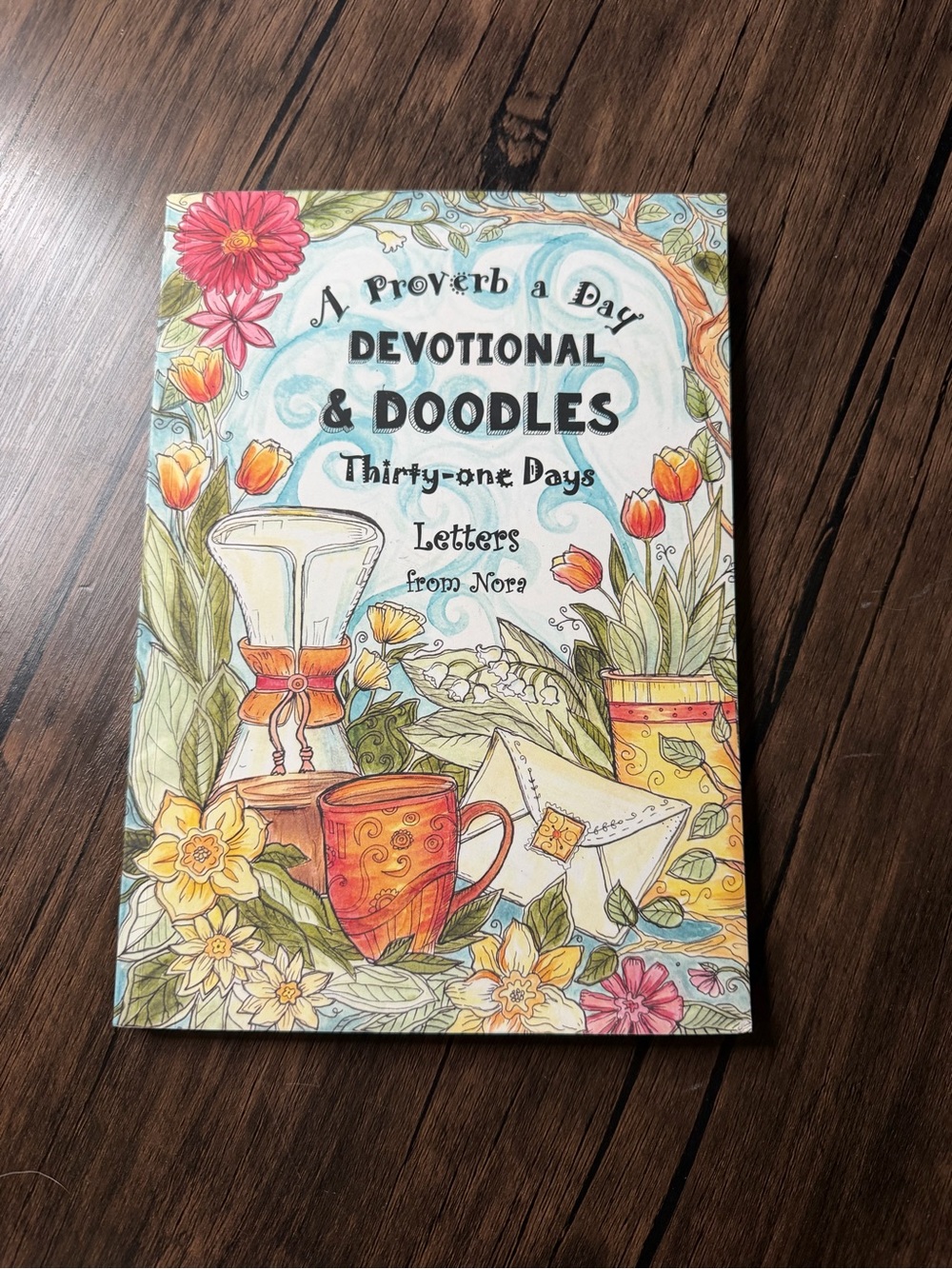 A Proverb a Day Devotional & Doodles Coloring Journal  spiritual gift
